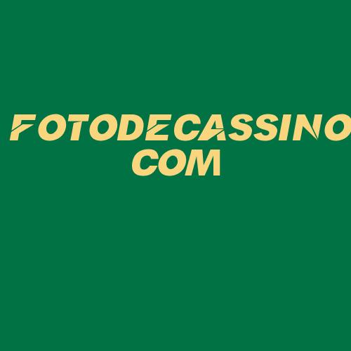 Logo da FOTODECASSINO